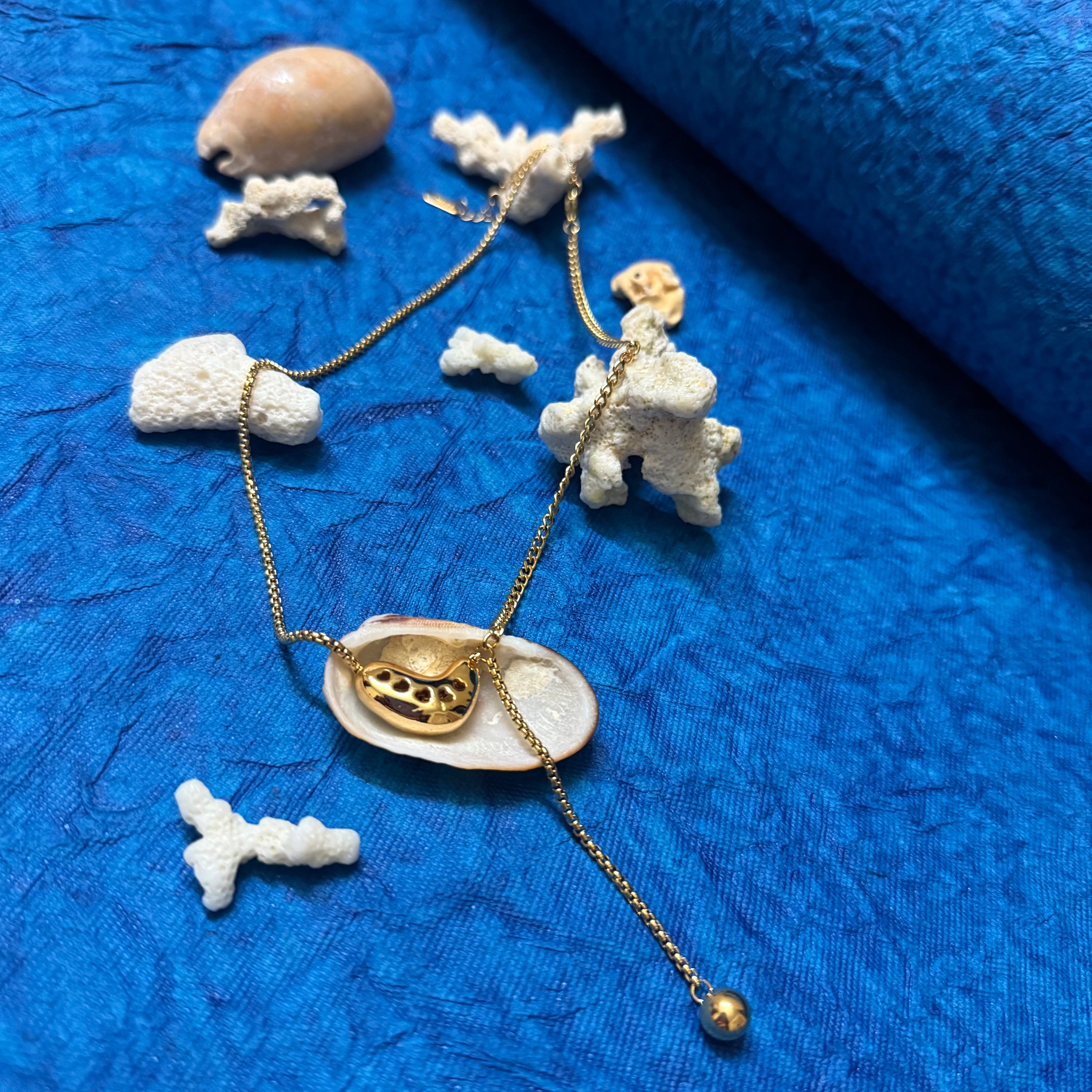 18k Gold Plated Chunky Love Chain - Anti Tarnish