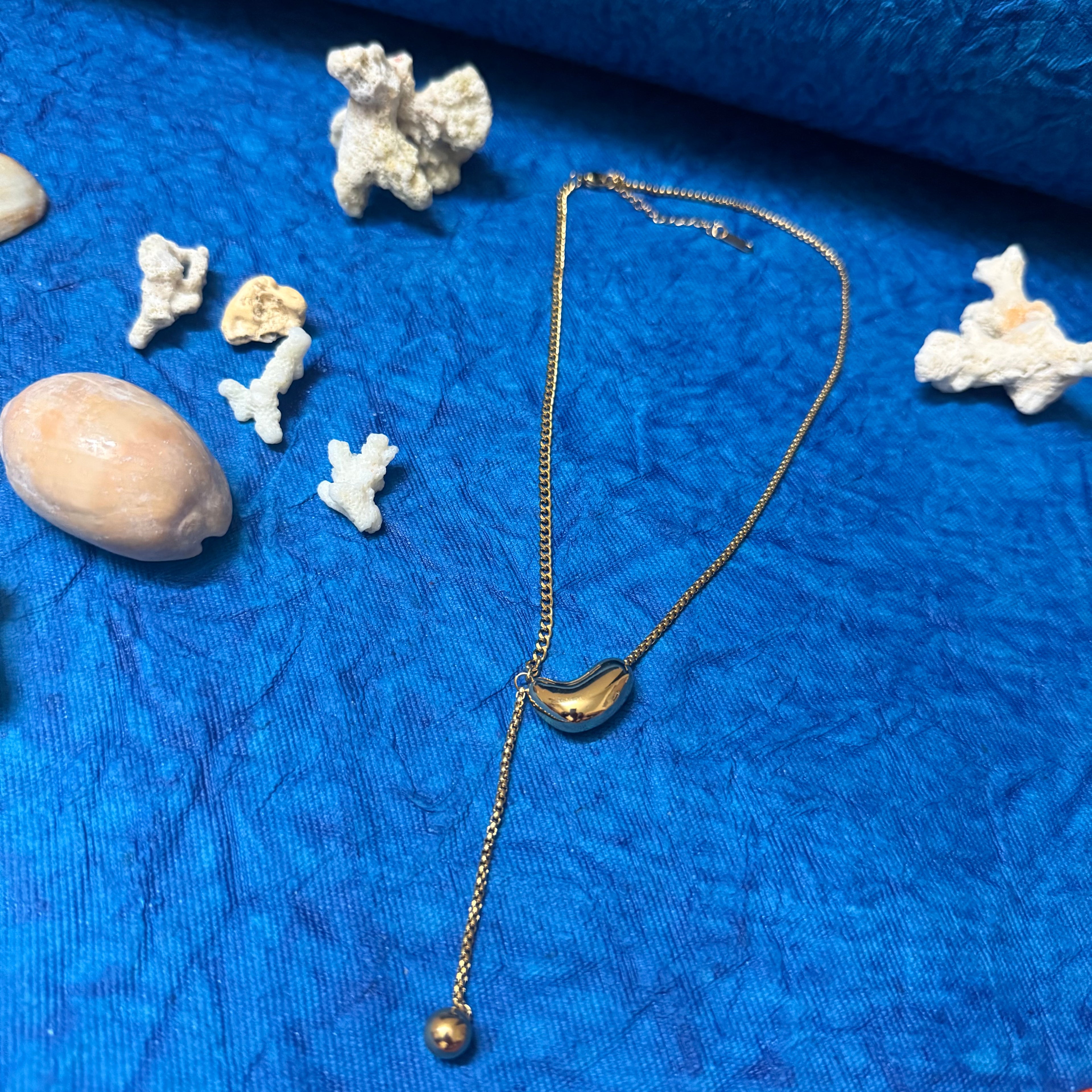 18k Gold Plated Chunky Love Chain - Anti Tarnish